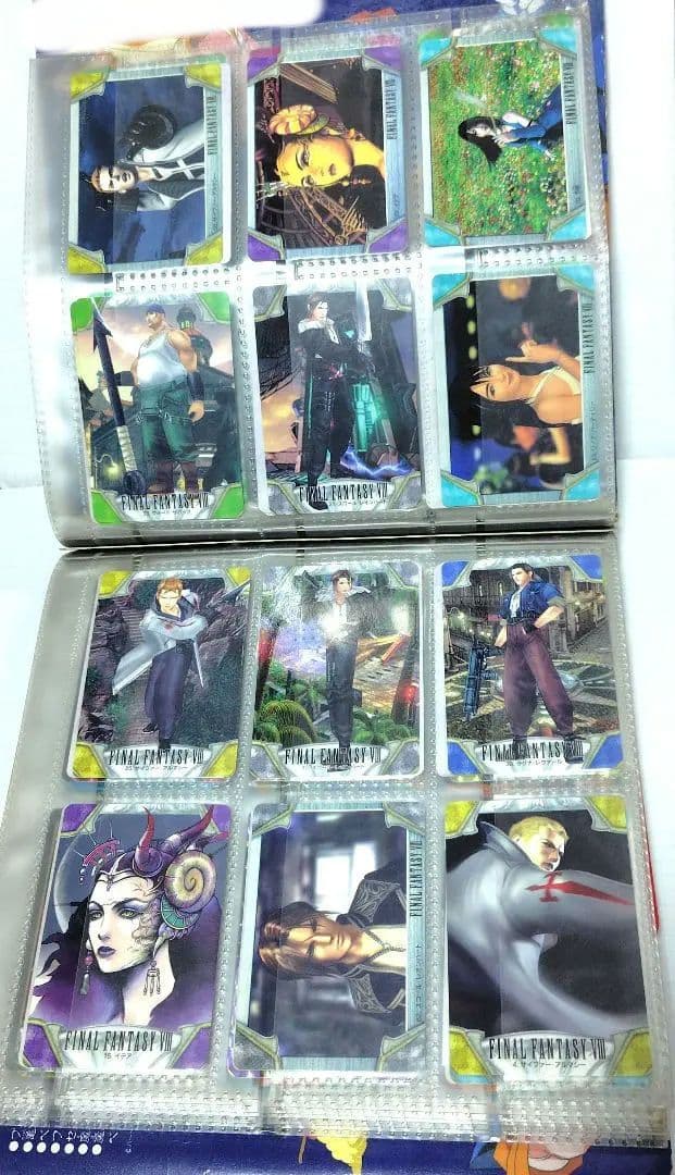 初版　ファイナルファンタジー8　カードダス　マスター　リノア　スコール