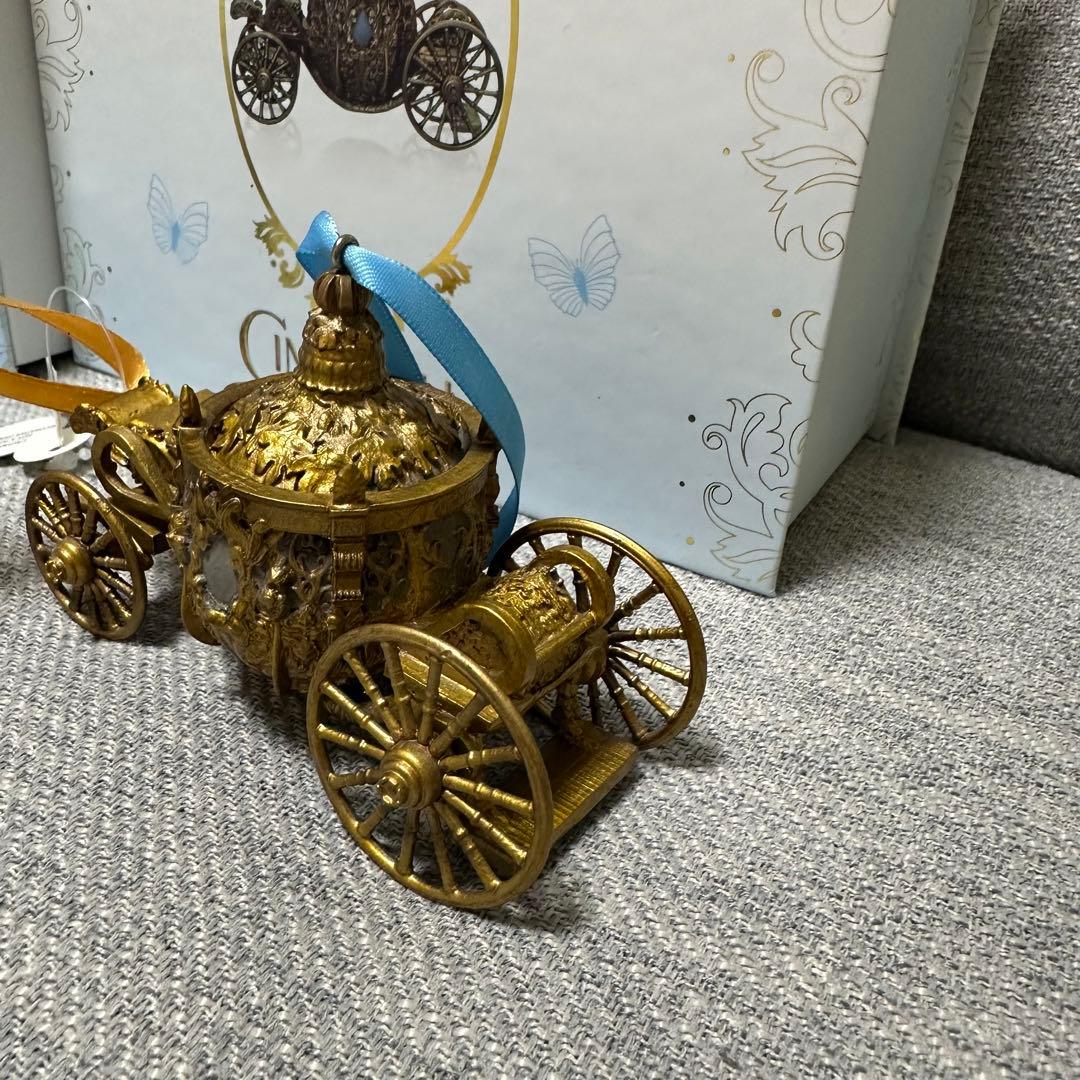 日本未発売 シンデレラ オーナメント 馬車 ガラスの靴2015年 実写映画