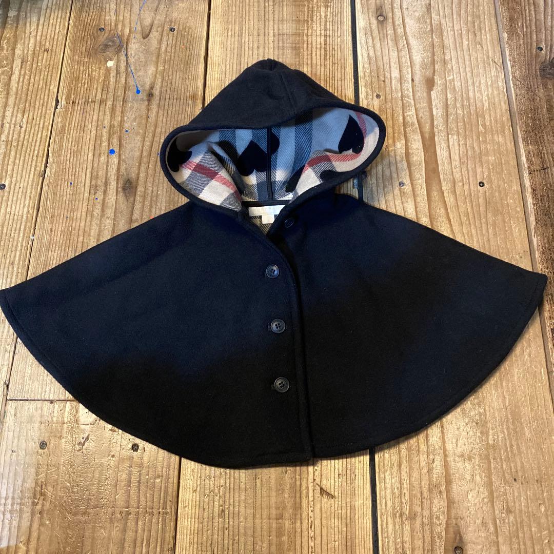 バーバリー　ベビー　ポンチョ