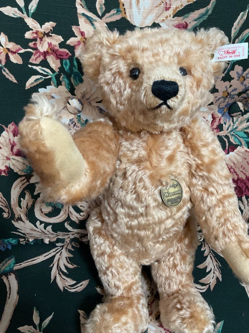 M*i様 可愛い　シュタイフ　テディベア　可愛く鳴きます。