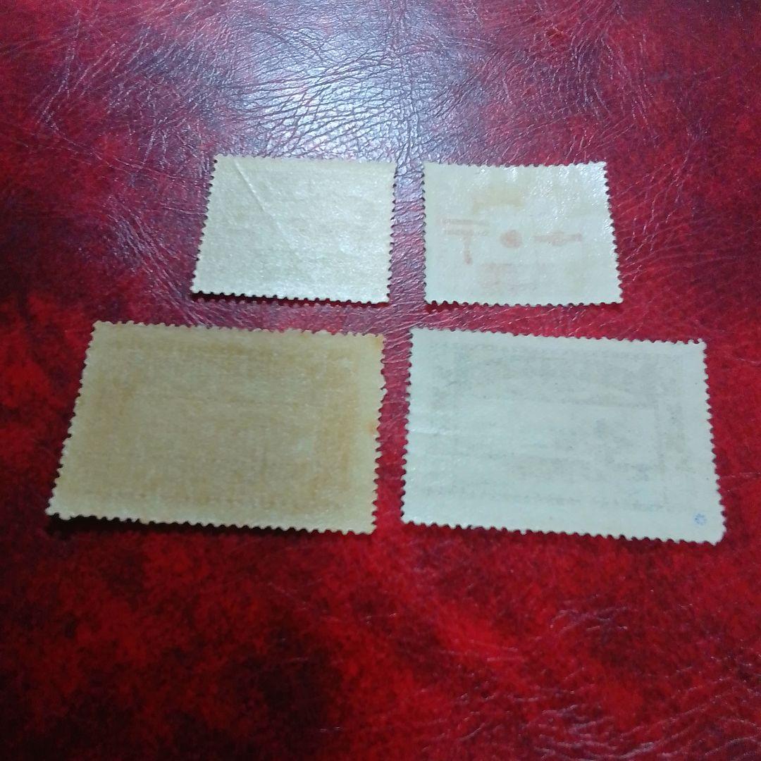 銭単位切手　昭和11年　関東局始政30年記念　3種完　8500円