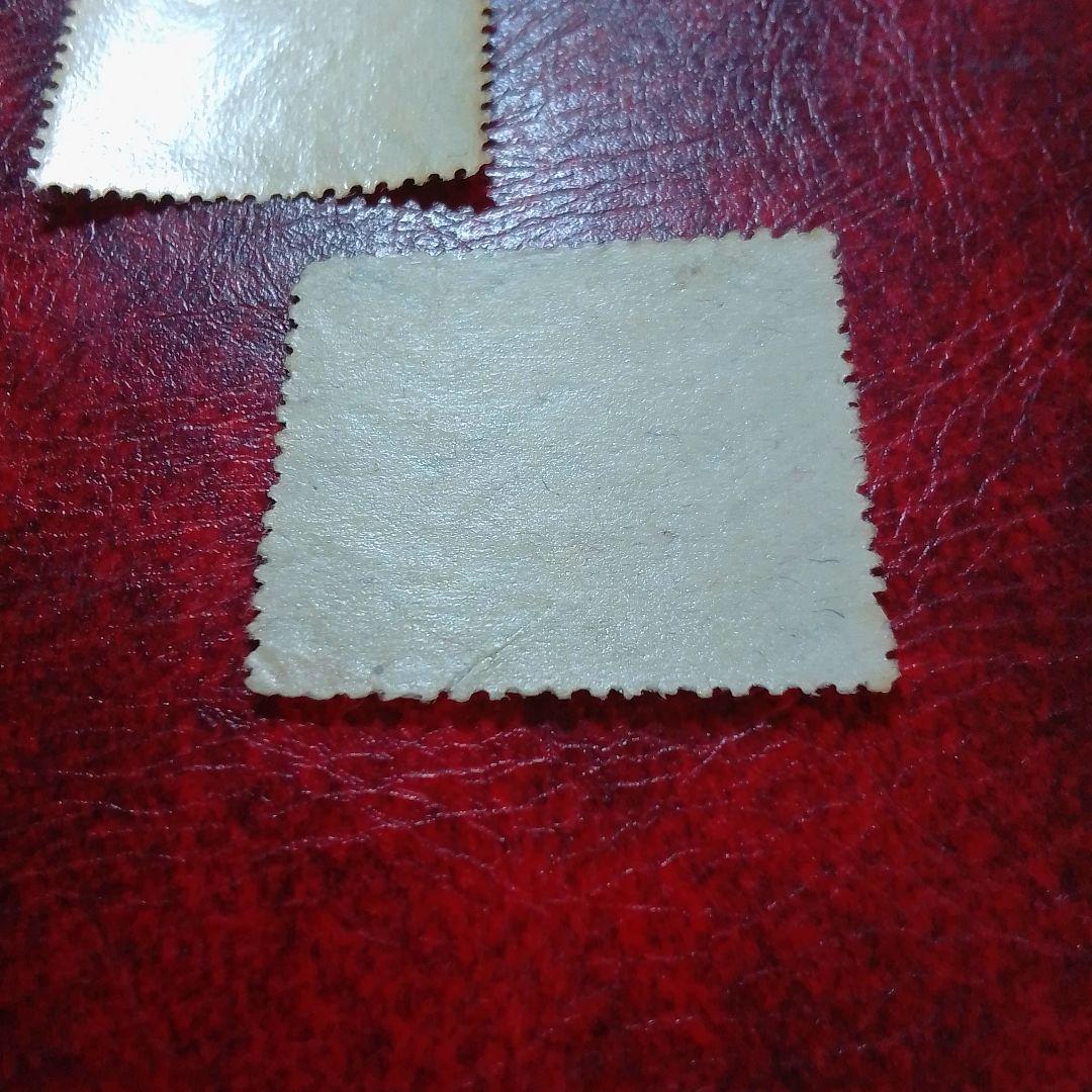 銭単位切手　昭和11年　関東局始政30年記念　3種完　8500円