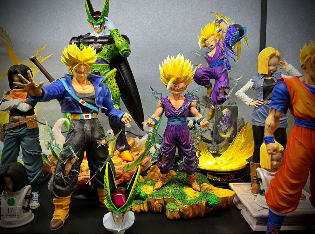 ドラゴンボール 孫悟飯 ガレキ ガレージキット スタチュー X③⑤