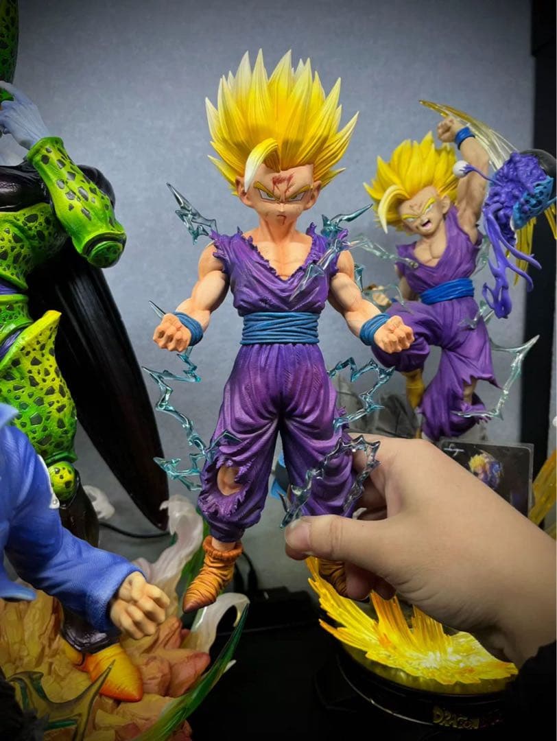 ドラゴンボール 孫悟飯 ガレキ ガレージキット スタチュー X③⑤