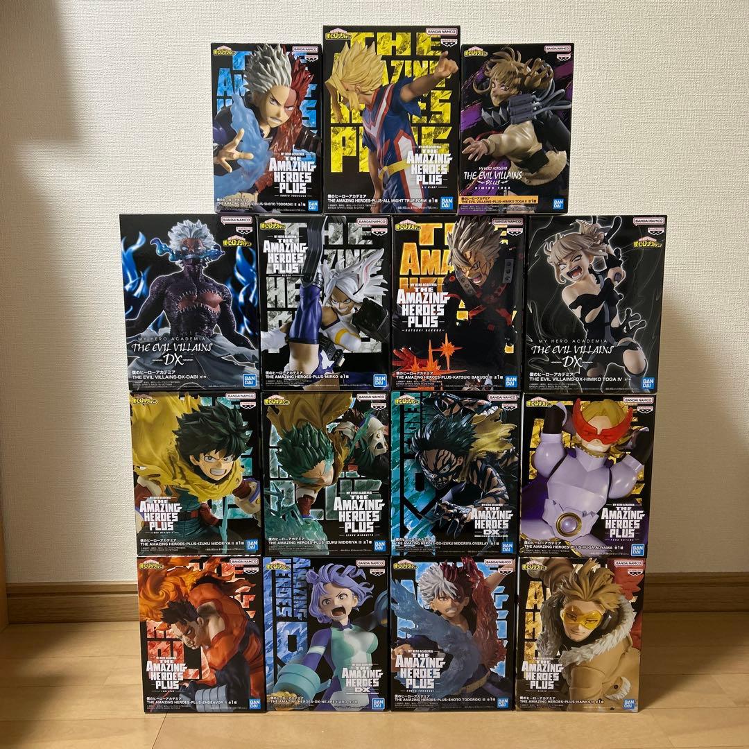 【未開封】僕のヒーローアカデミア ヒロアカ/プライズフィギュア15個まとめ売り