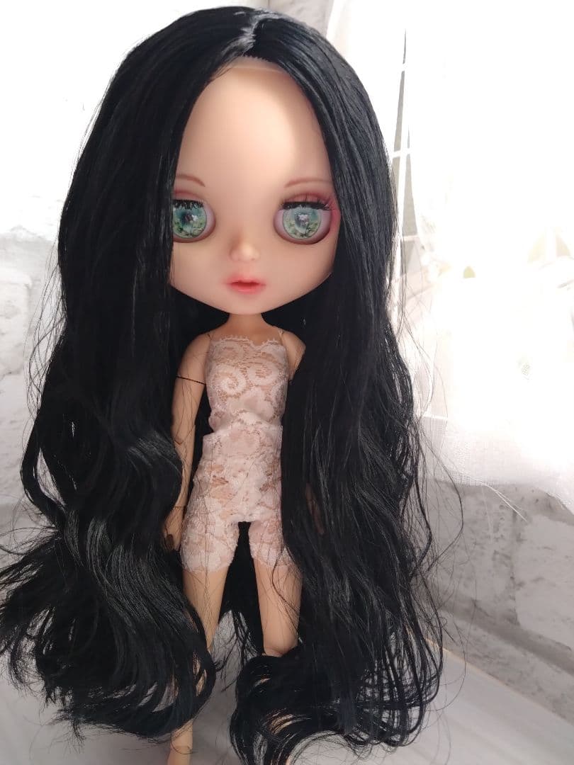 【リカスタム】カスタムアイシードール 艶々黒髪