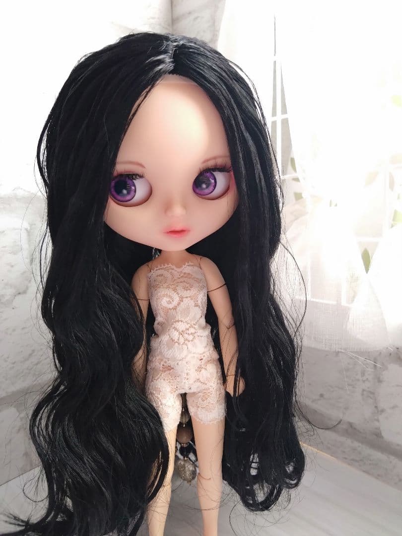 【リカスタム】カスタムアイシードール 艶々黒髪