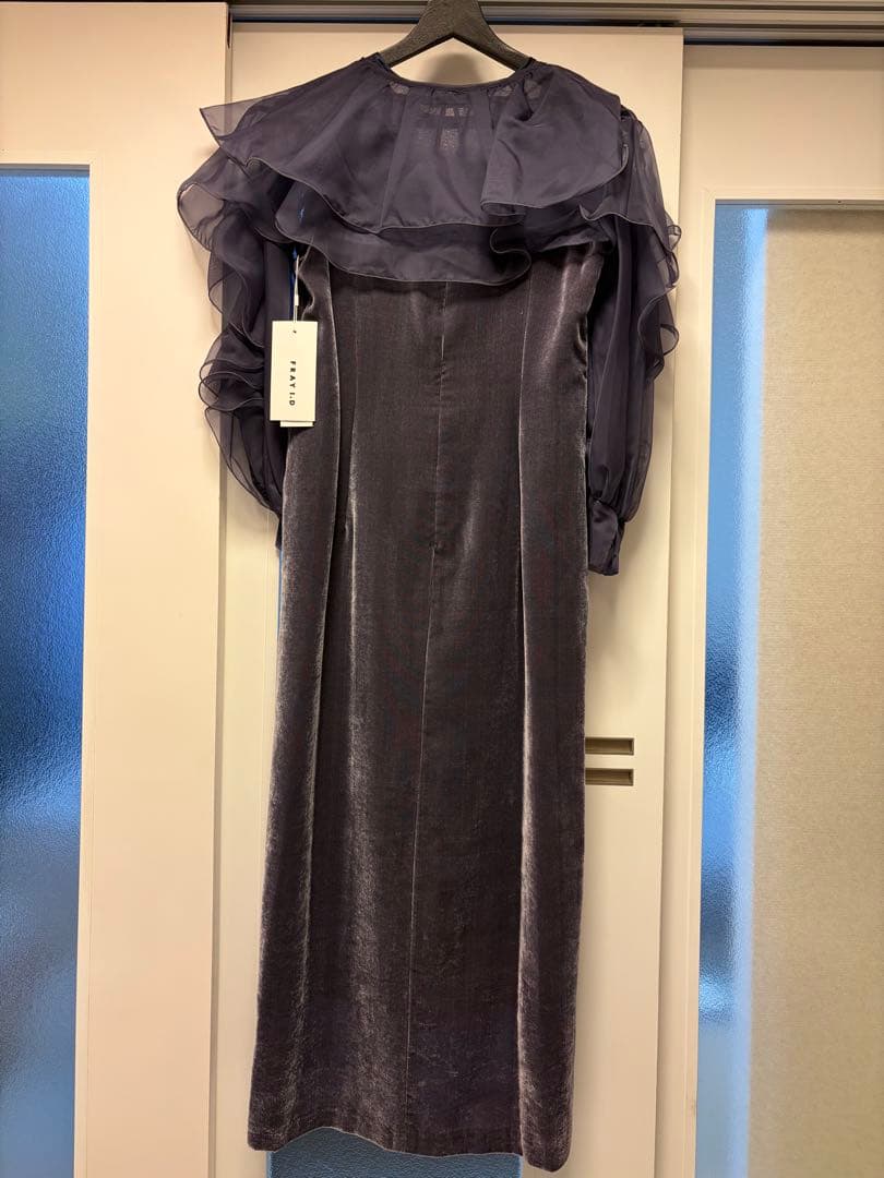 新品　フレイ アイディー　フリルボレロコンビドレス FWFO225508