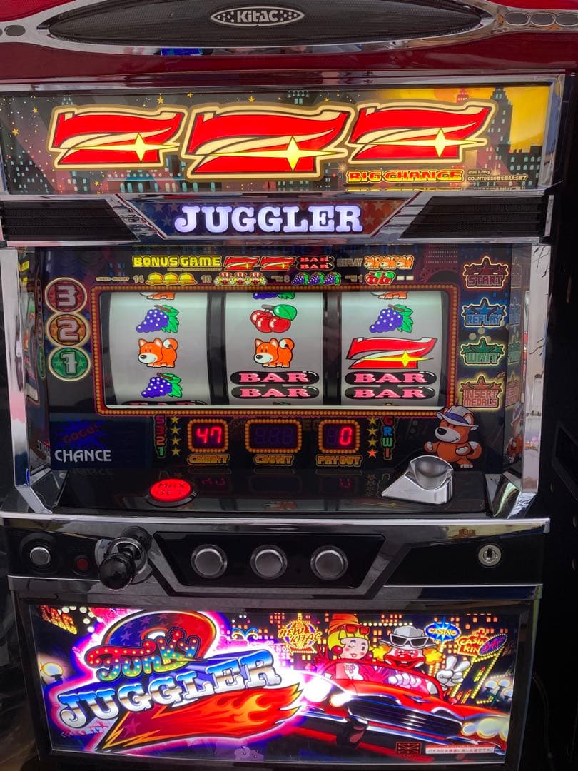 【送料込み】データカウンター付き　ファンキージャグラー2 実機