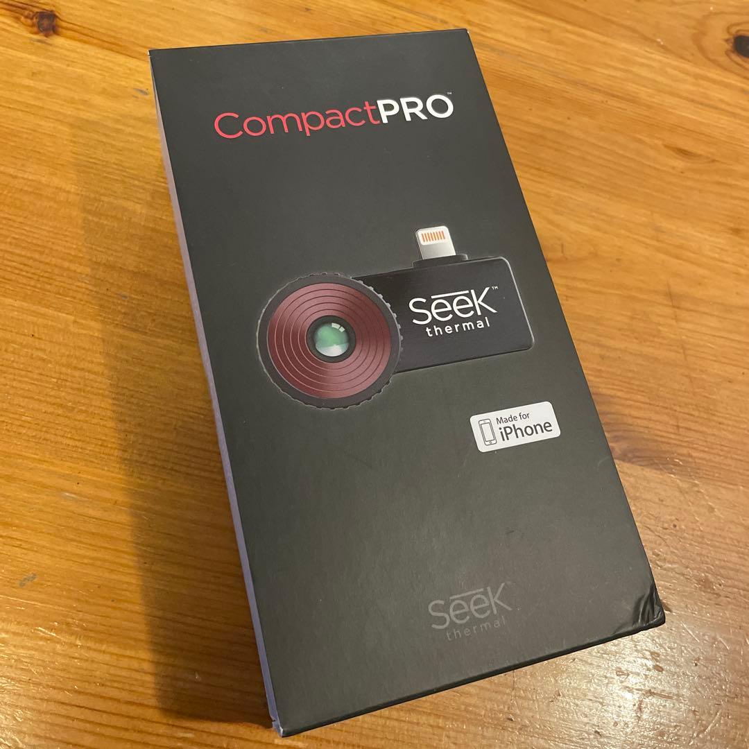 iPhone用熱検知カメラSeek Thermal CompactPRO