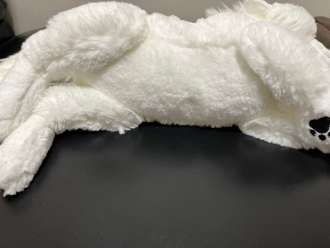 那須どうぶつ王国　ホッキョクオオカミ ぬいぐるみ ヒザオオカミ　Sサイズ