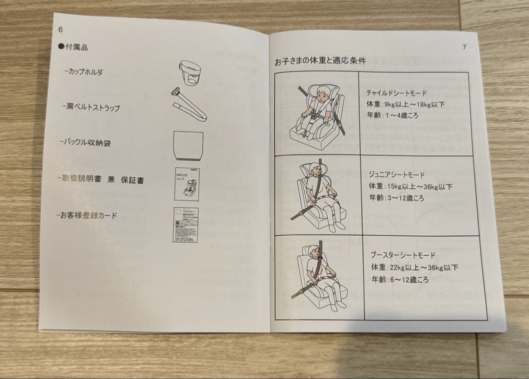 RECARO Start J チャイルドシート レッド/ブラック