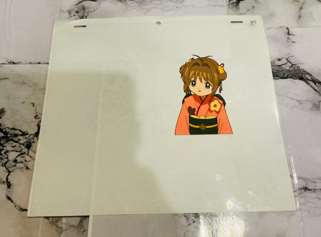 カードキャプターさくら　セル画　さくらちゃん　知世ちゃん　ケロちゃん　3枚セット