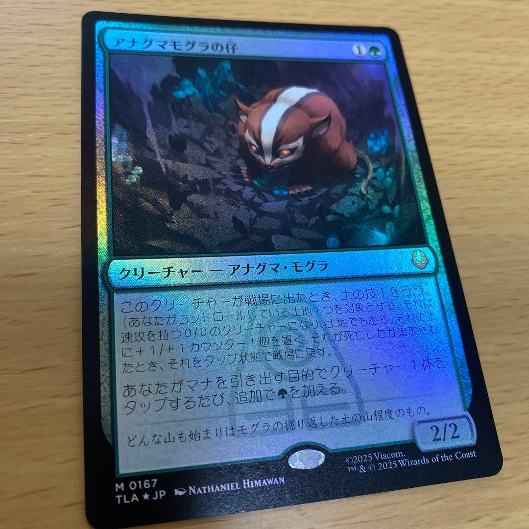 アナグマモグラの仔 Foil アバター 伝説の少年アン MTG