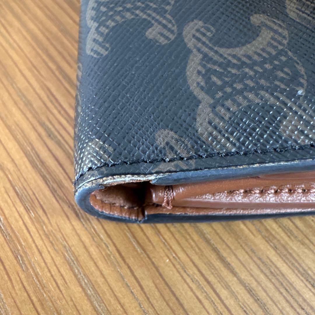 CELINEセリーヌ モノグラム三つ折り財布