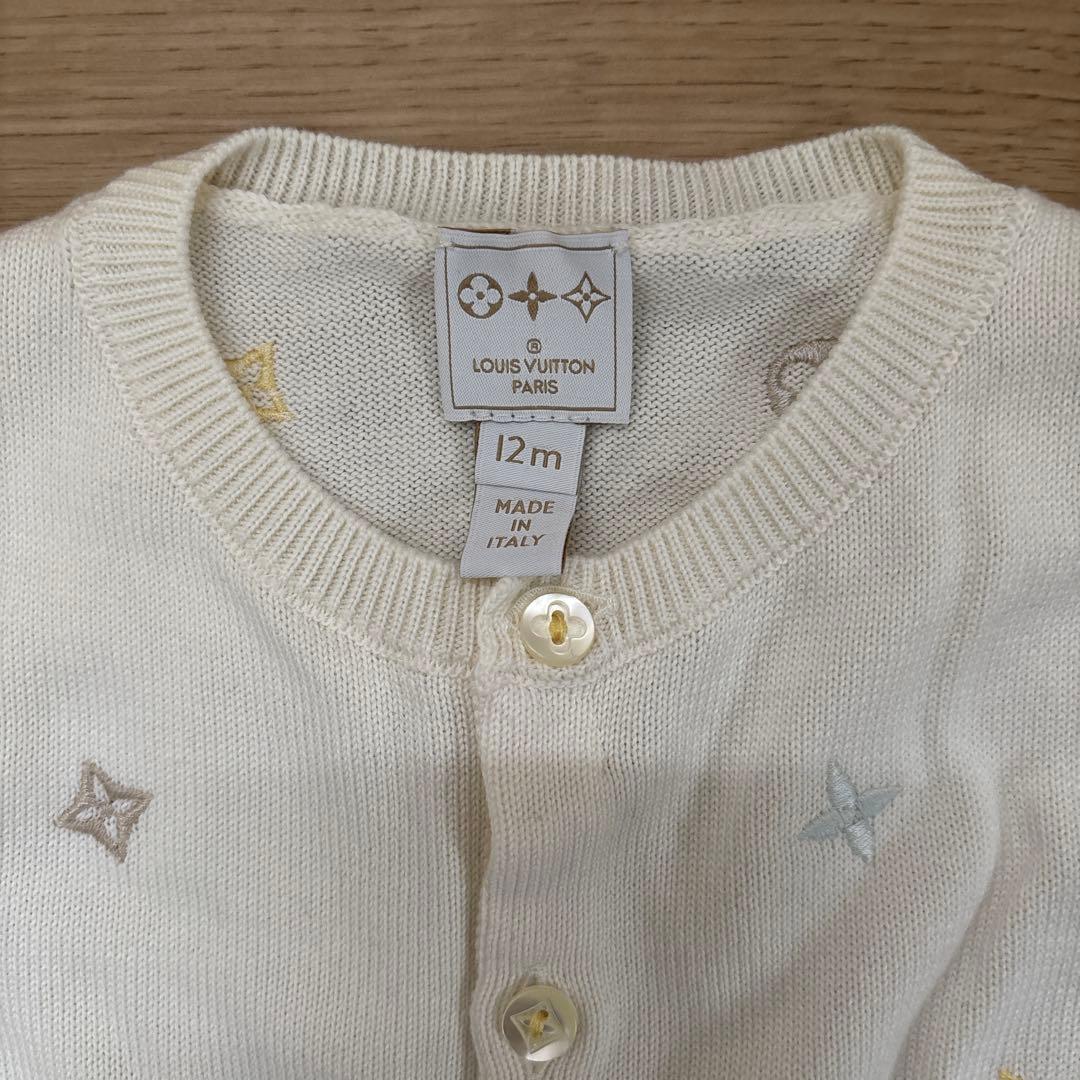 LOUIS VUITTON ベビー カーディガン　12M