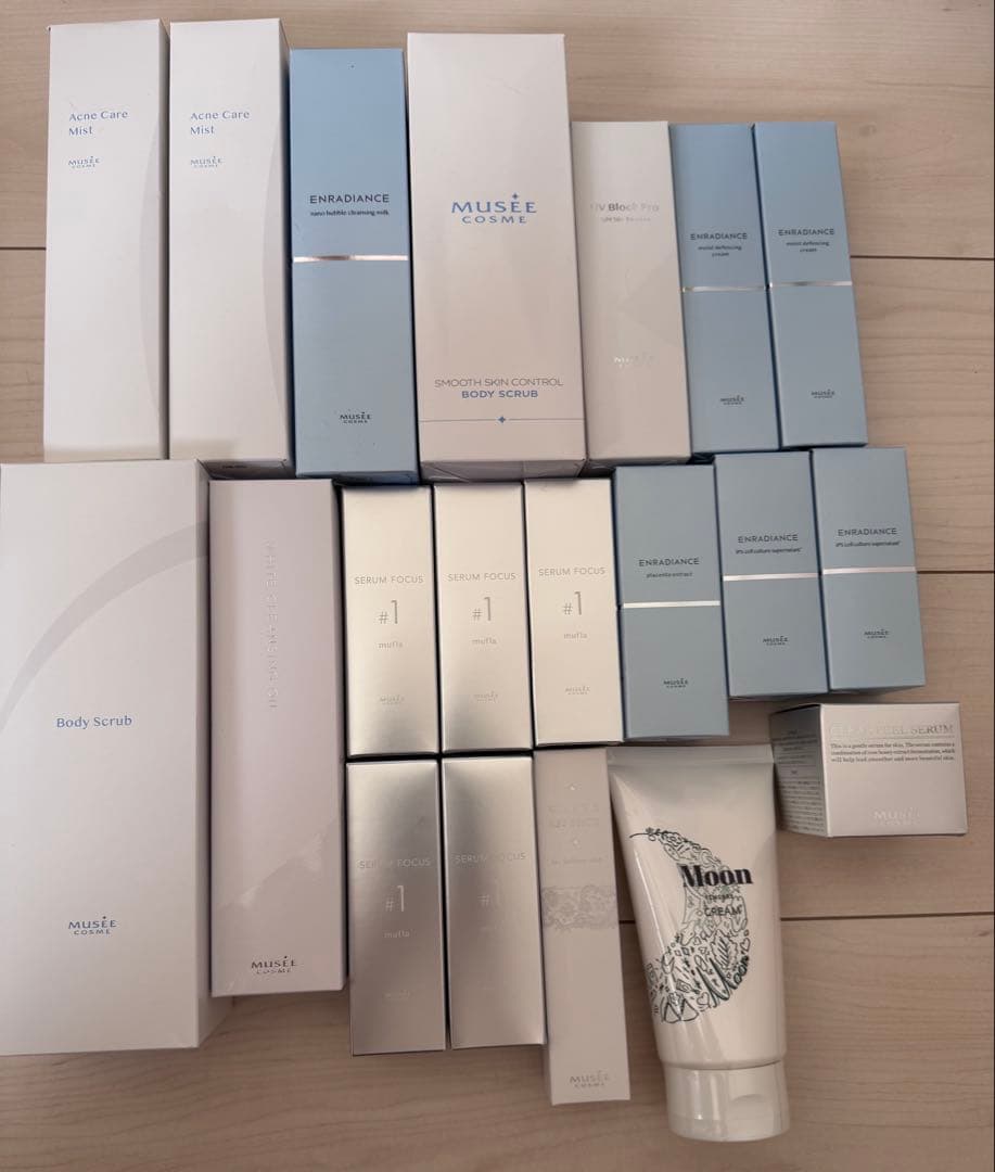 MUSEE ボディスクラブ・スキンケアセット