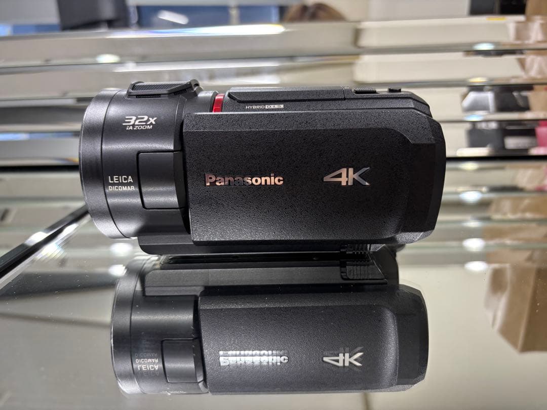 Panasonic HC-VX2MS 4K ビデオカメラ 充電器とバッテリー付