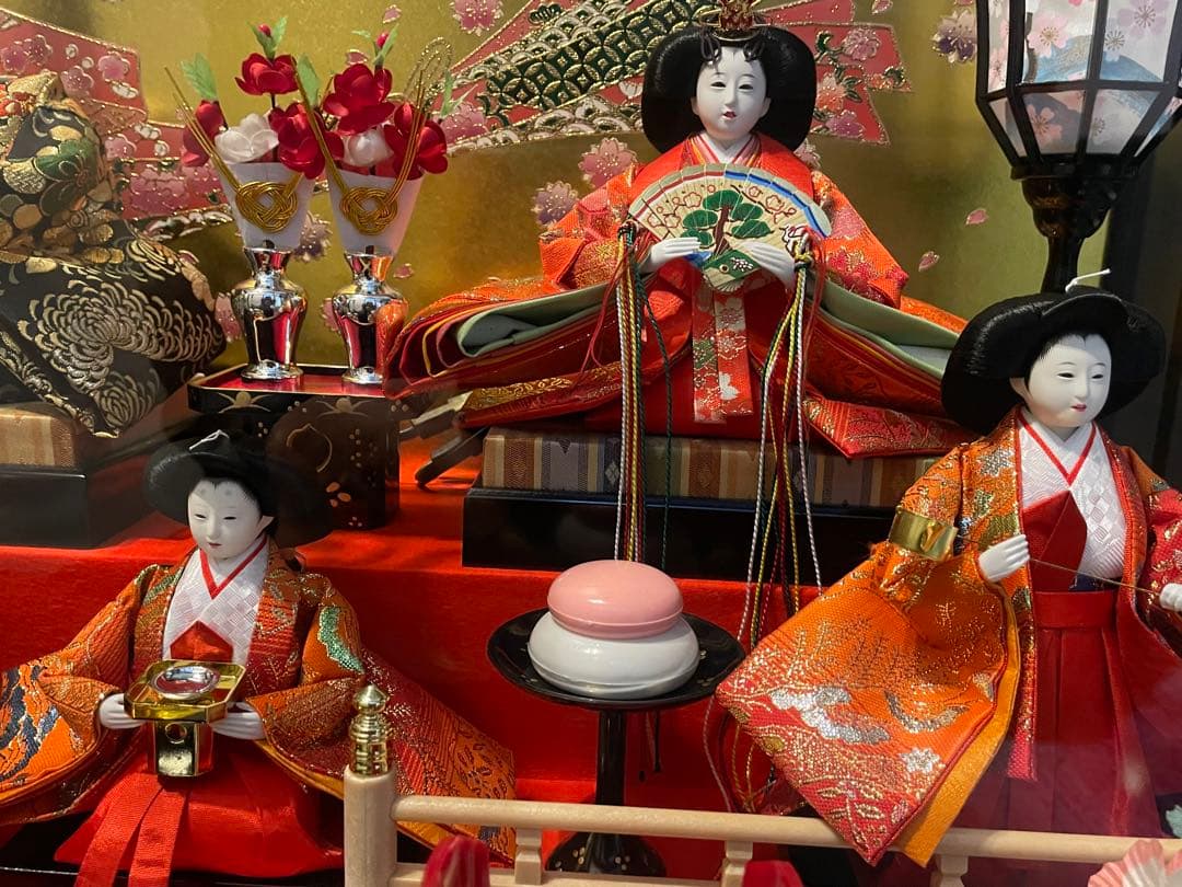 久月 雛人形 金彩吉祥 五人ケース飾り ひな人形　4960282385287