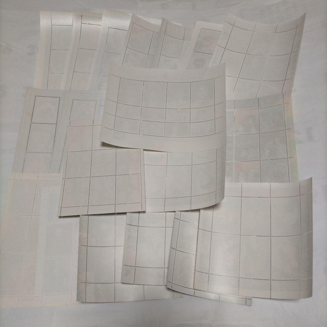 外国切手シート大量 有名人・俳優・歌手・スポーツ選手等シリーズ22シート未使用