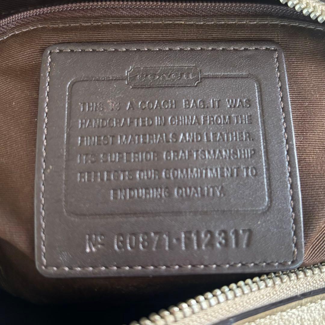 COACH シグネチャー　パッチワーク　ボストンバッグ　Y2K