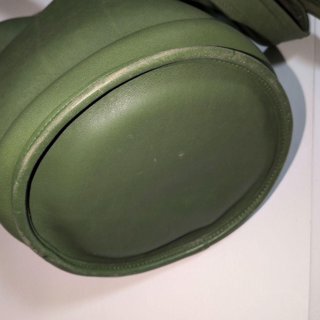 COACH グリーン ショルダーバッグ