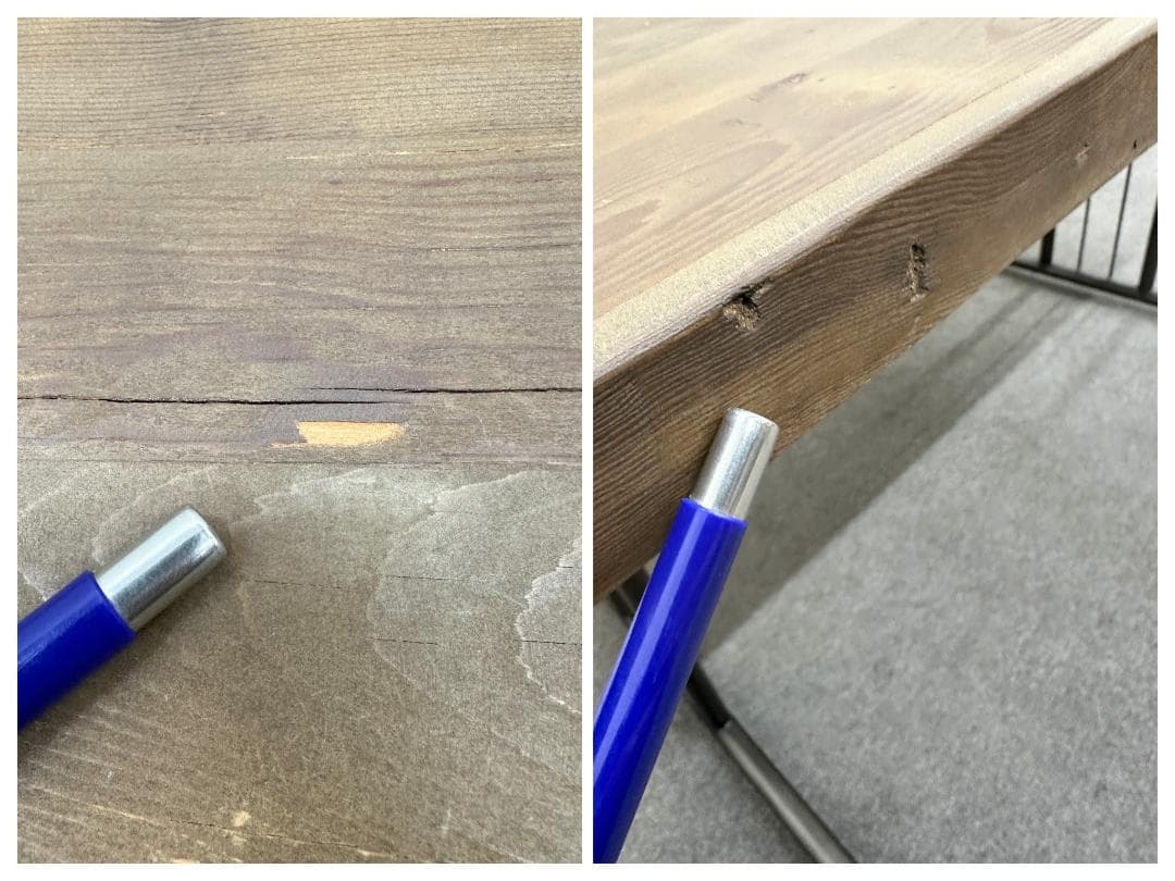 ノットアンティークス■グリット2　LDテーブル　1400　古材　ダイニング