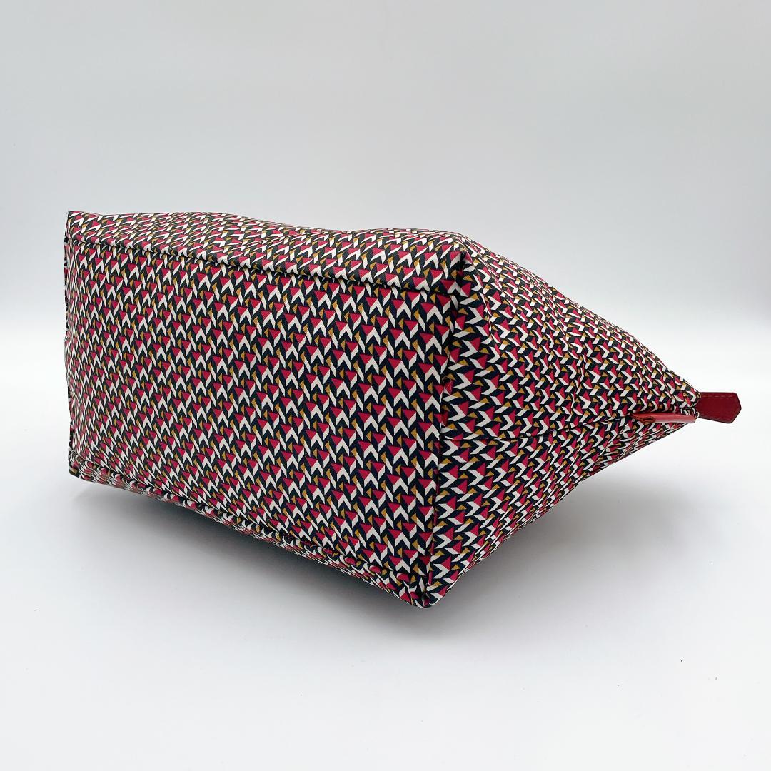 極美品 ROBERTA PIERI 2wayバッグ TATAMI 赤f261