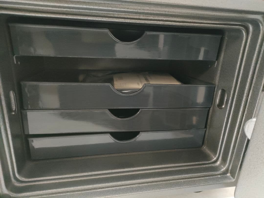 耐火金庫　Diamond Safe ダイヤセーフ 金庫2キータイプ　トレー4付き