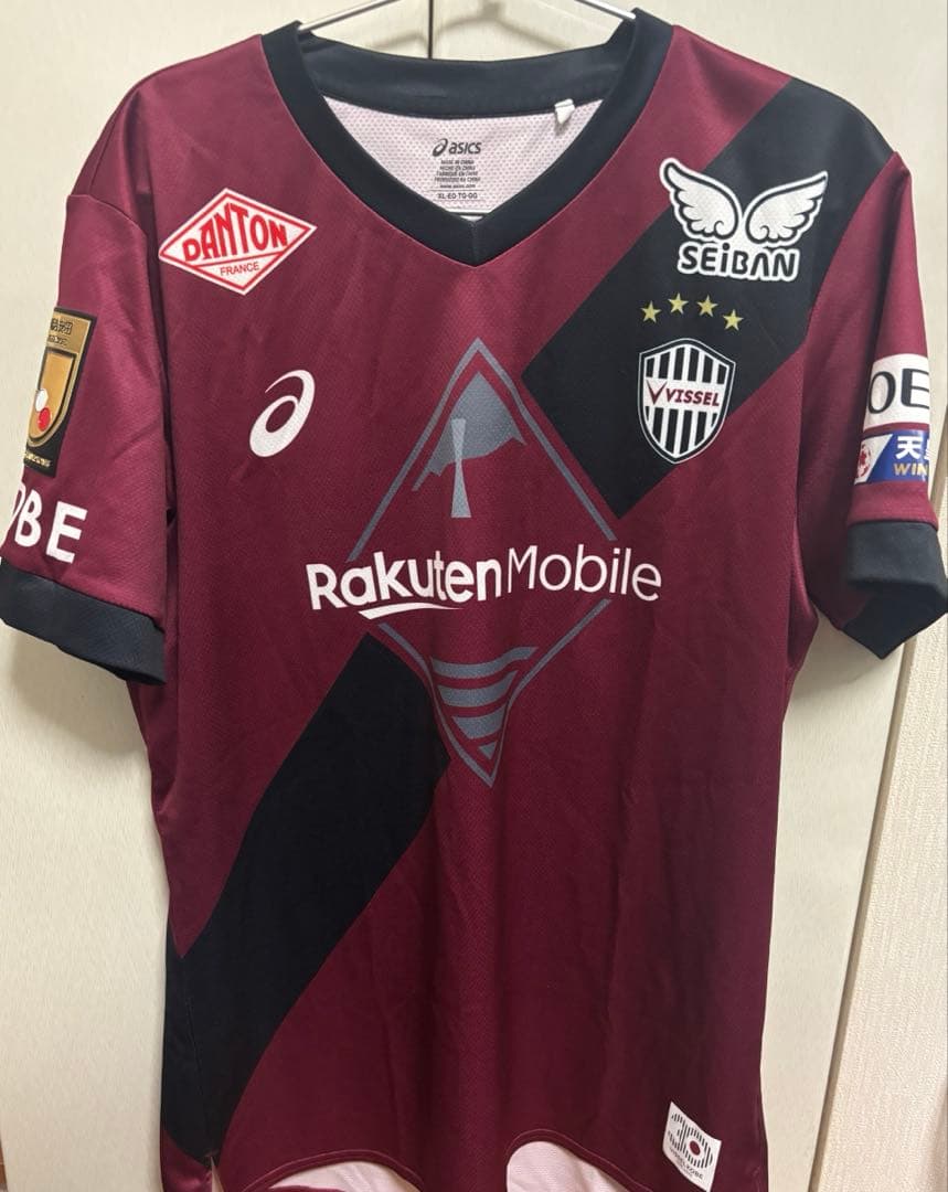 ヴィッセル神戸 2025 ホームレプリカ　ユニフォーム　佐々木大樹　XLサイズ