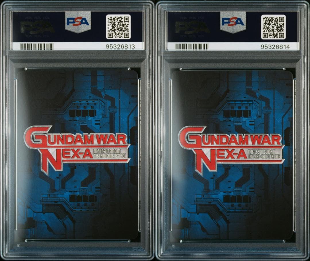 【PSA10】ガンダムハルート+最終決戦仕様 ガンダムウォーネグザ 連番