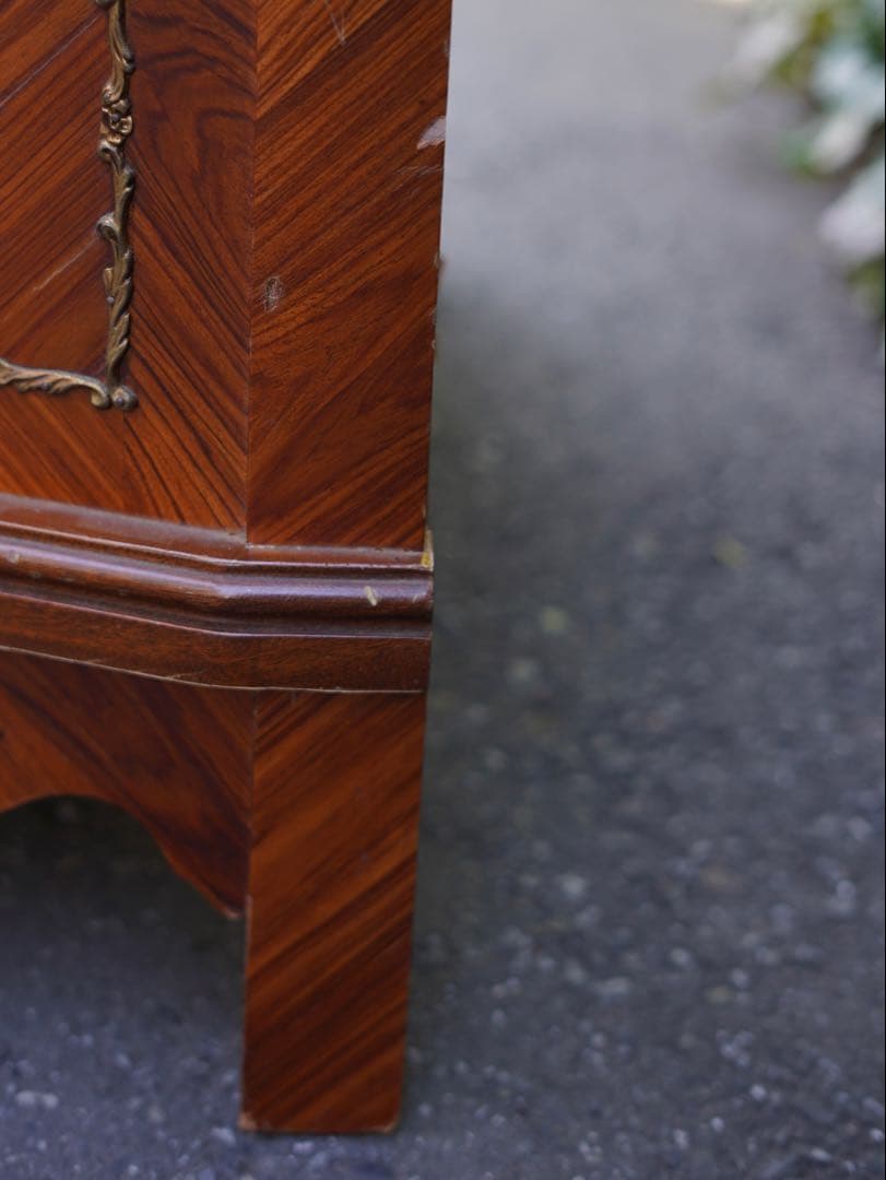 イタリア　\"MARINER\" 最高級マホガニーキャビネット