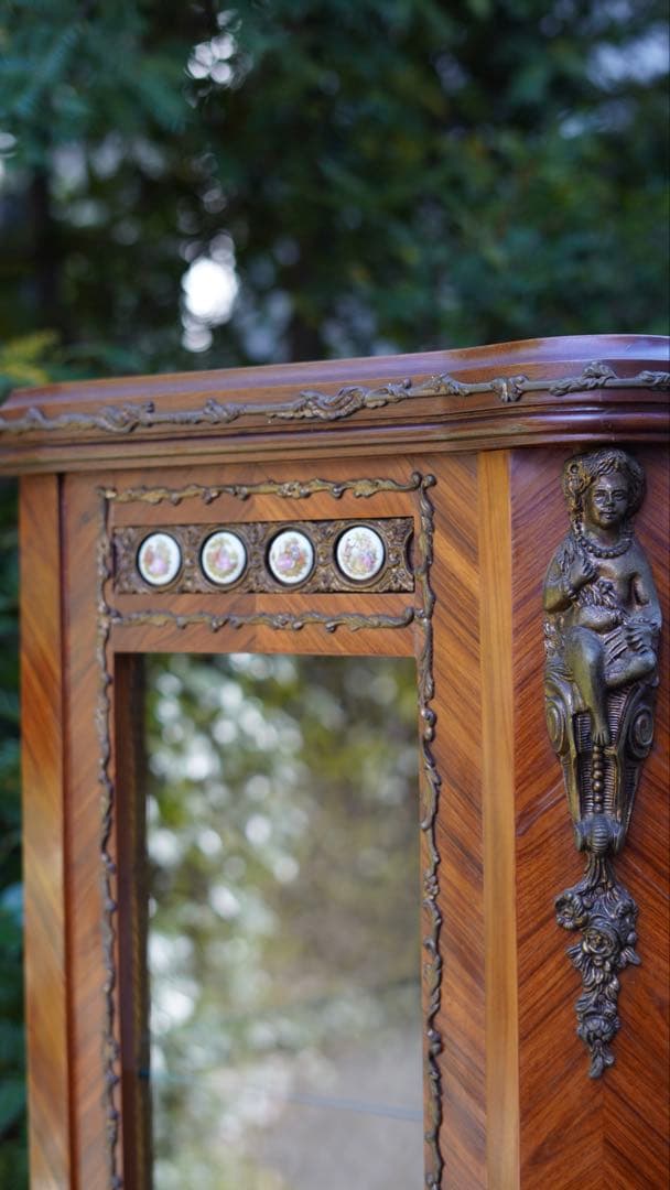 イタリア　\"MARINER\" 最高級マホガニーキャビネット