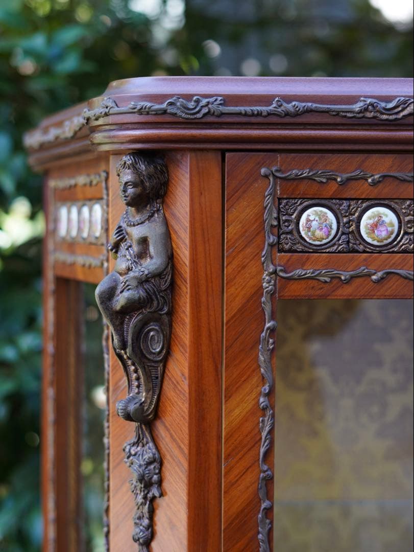 イタリア　\"MARINER\" 最高級マホガニーキャビネット