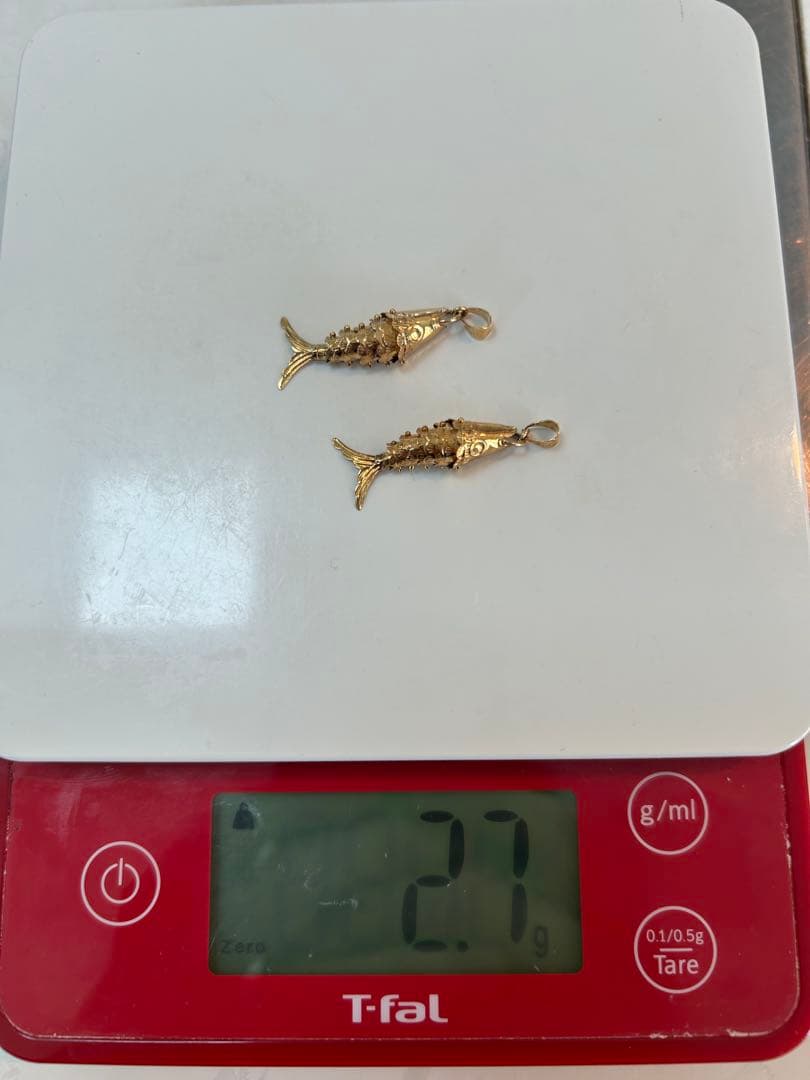 金　ペンダントトップ　18K