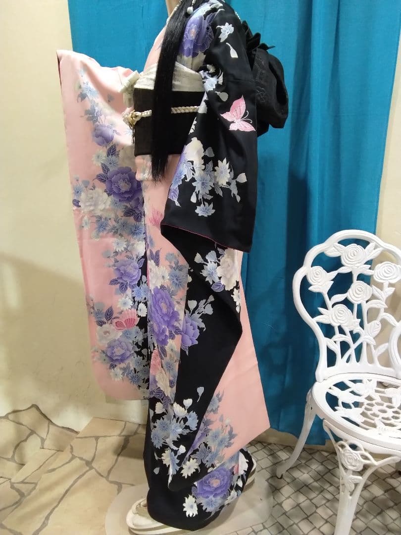 振袖単品、正絹振袖