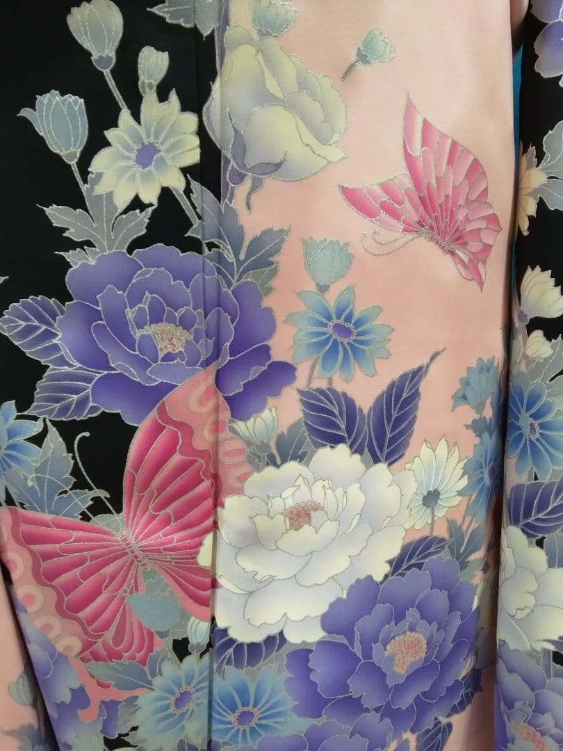 振袖単品、正絹振袖