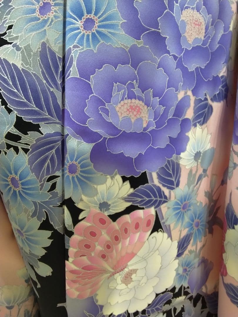 振袖単品、正絹振袖