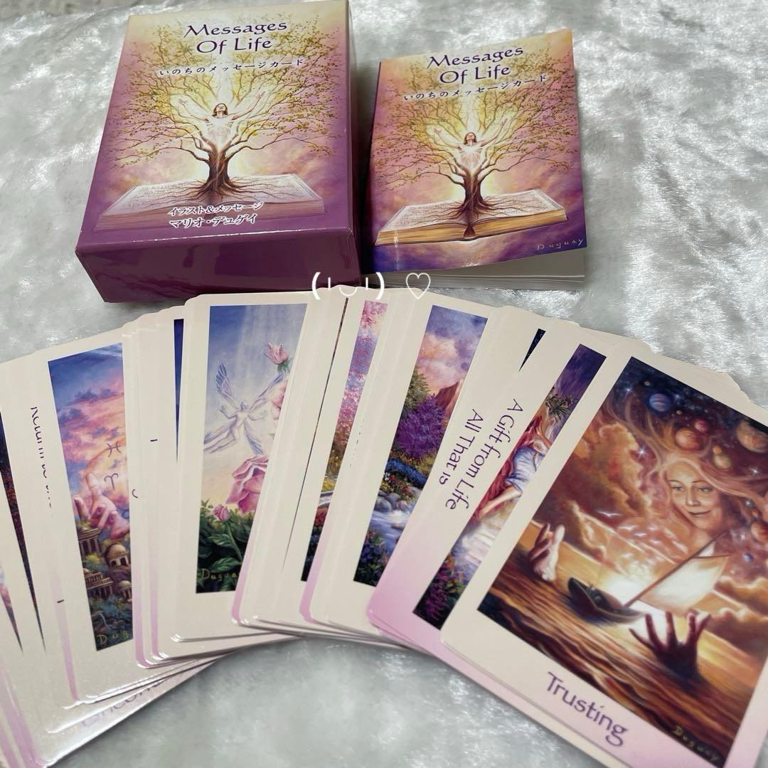 光のメッセージカード【未開封】　いのちのメッセージカード　絶版　希少　日本語