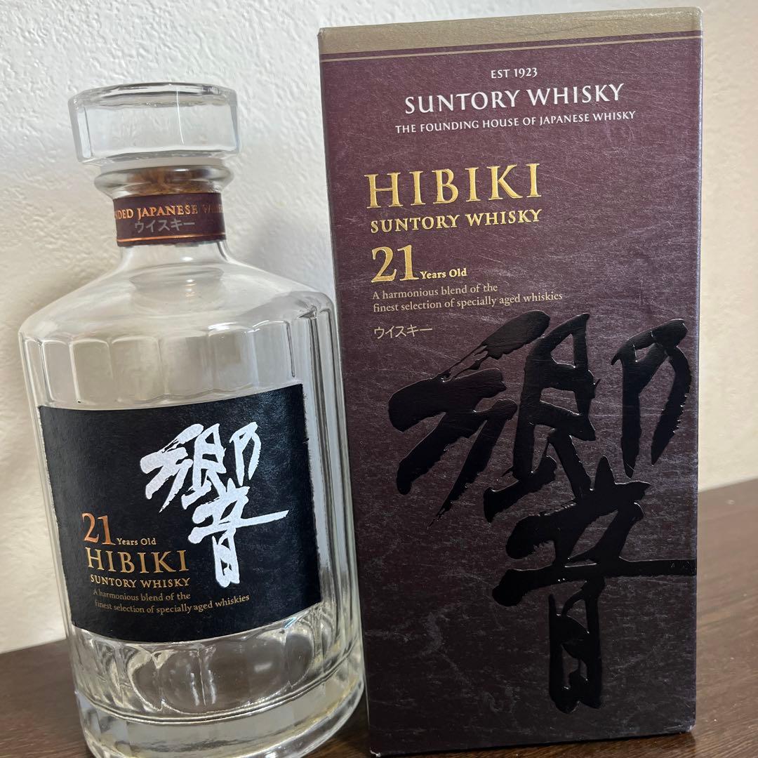 響 21年 空瓶 箱付き