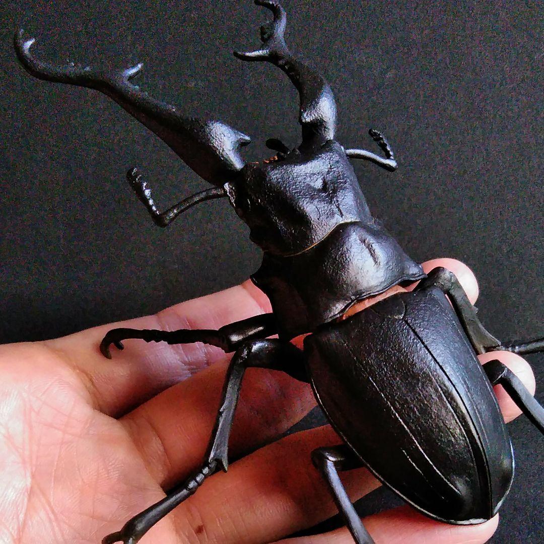 昆虫　フィギア　クワガタ　原寸大モデル