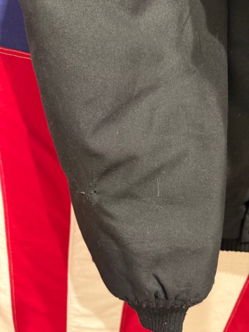 ★80s★USA製★ダービージャケット★ブラック★中綿ジャケット★