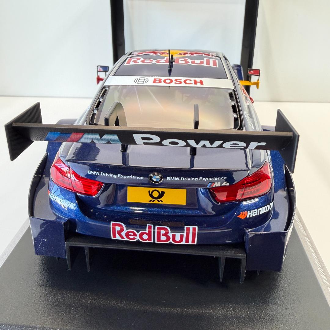 希少【極美品】BMW M4 DTM 2016 1/18 レッドブル仕様