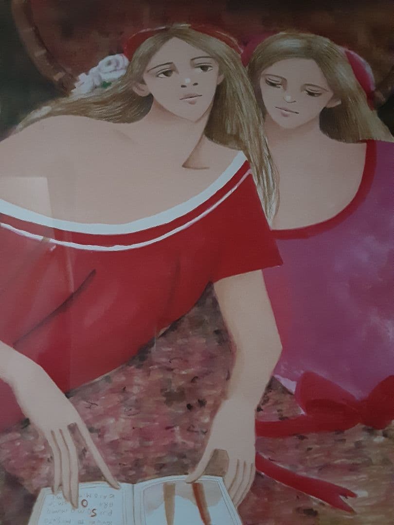 松任谷国子リトグラフ