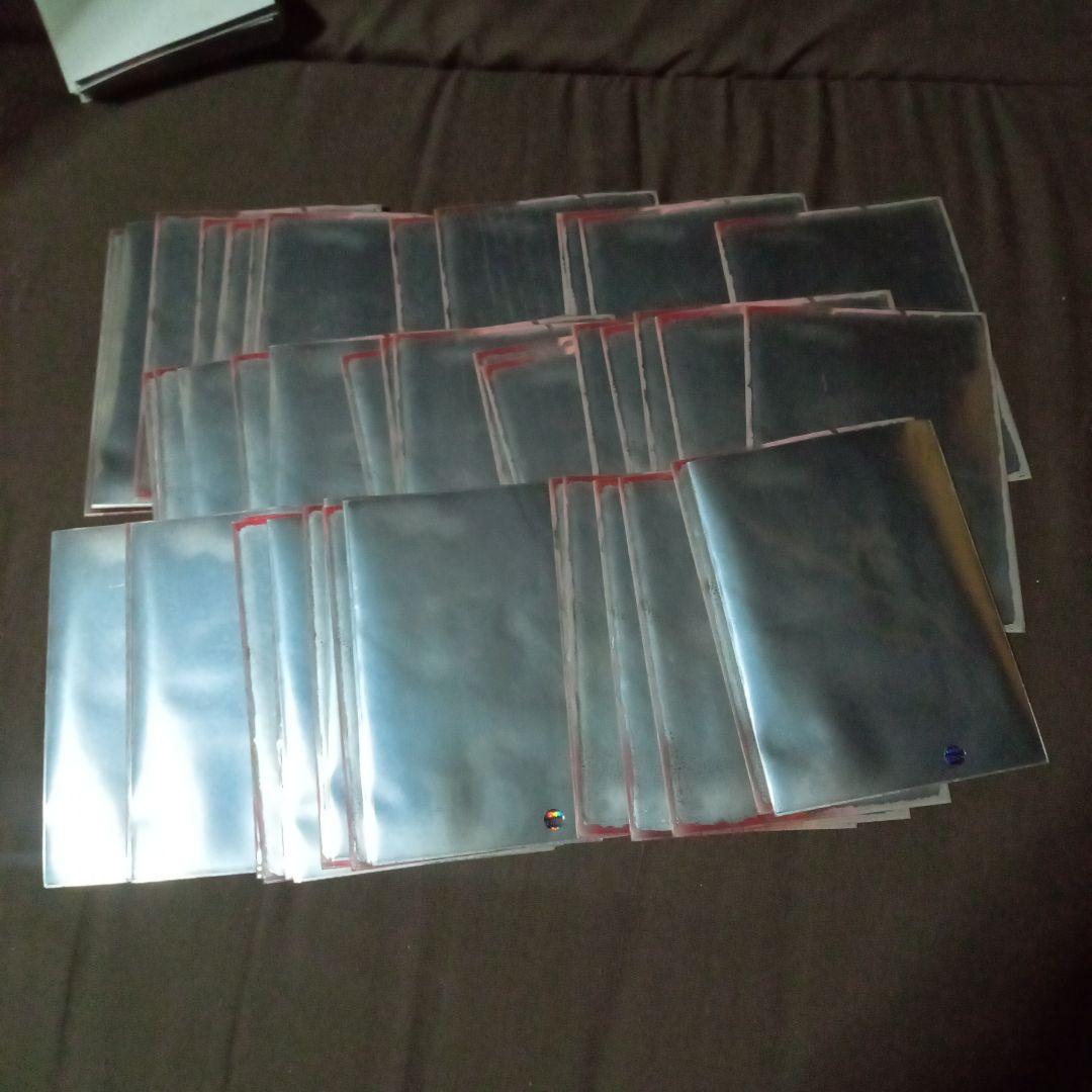 希少 髑髏 スリーブ ウルトラプロ 赤 49枚 どくろ