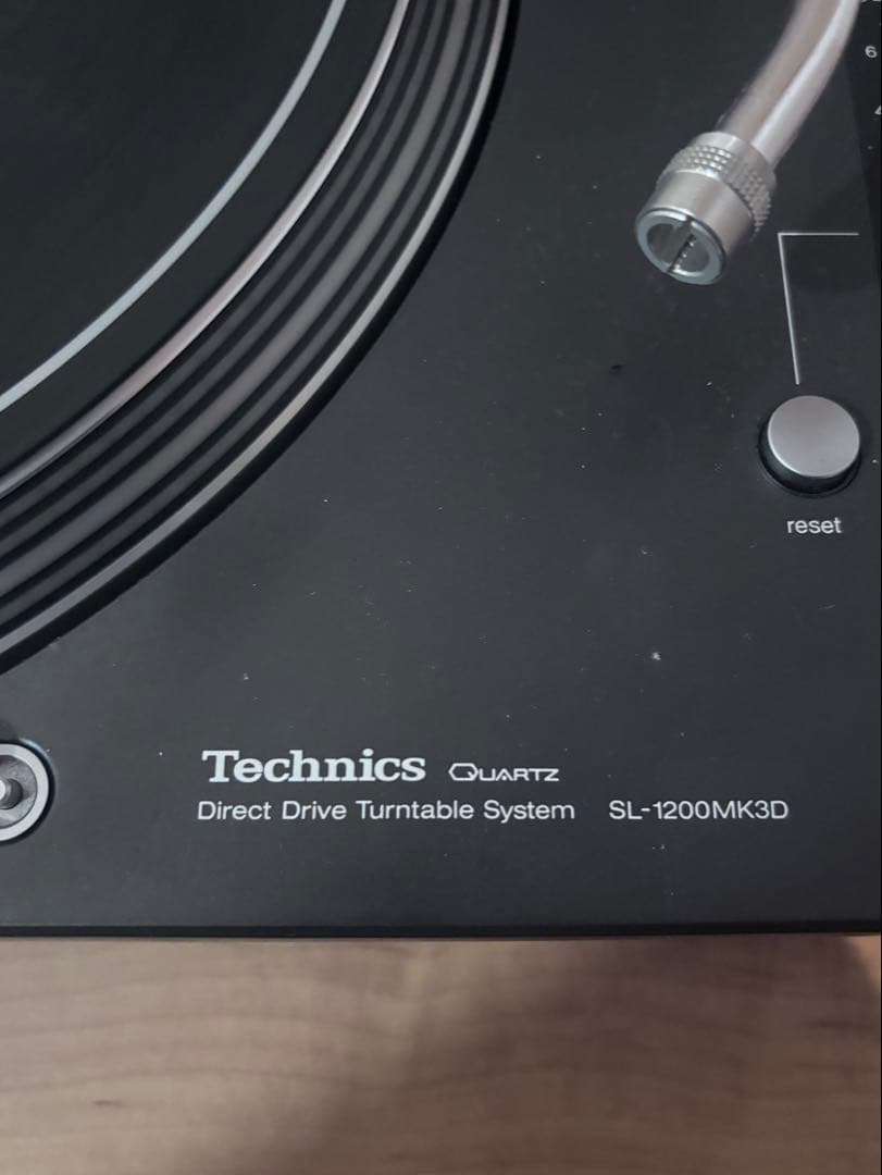 Technics テクニクス　SL-1200MK3D ターンテーブル　ブラック
