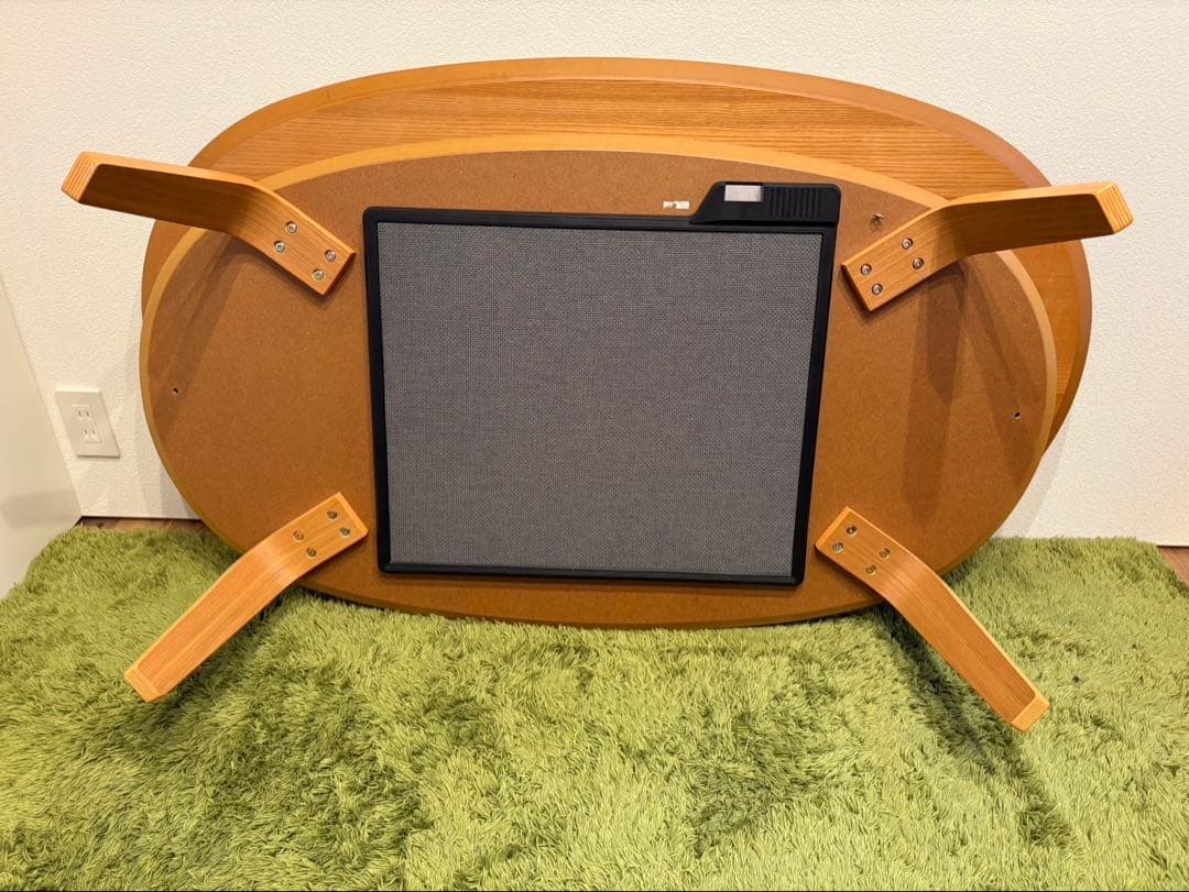 無印良品　楕円こたつ　ナチュラル　 MJ-KDF 1340B/N