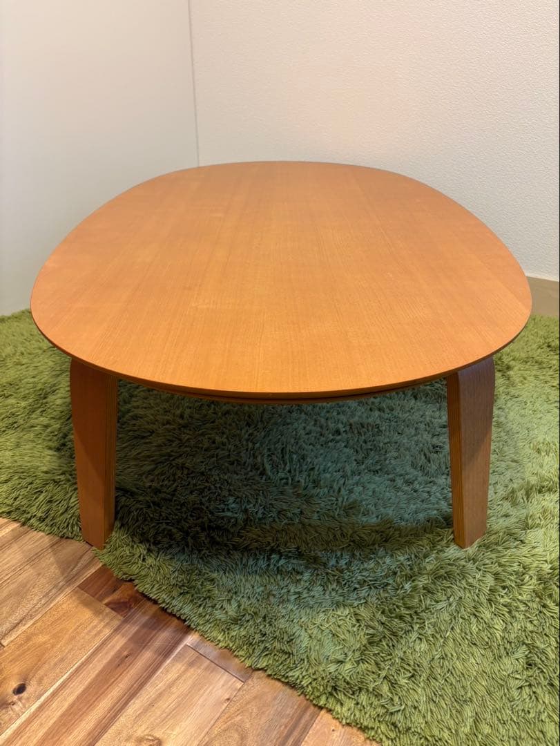 無印良品　楕円こたつ　ナチュラル　 MJ-KDF 1340B/N