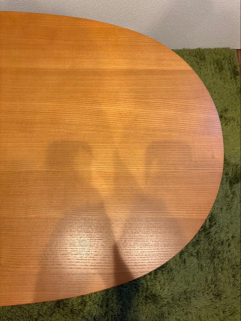 無印良品　楕円こたつ　ナチュラル　 MJ-KDF 1340B/N