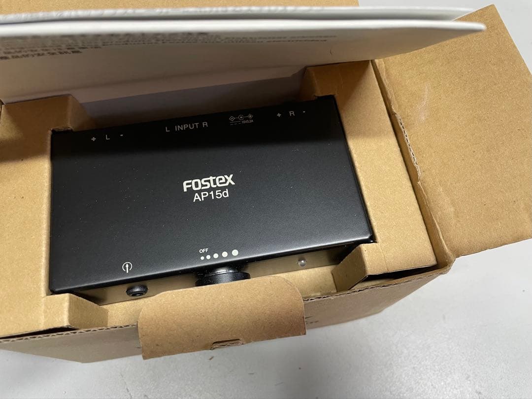 FOSTEX AP15d パーソナルアンプ　未使用